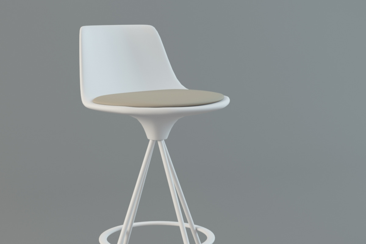 Lotus chair, a Furniture 3D Model by 3Dpapa