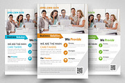 Employment Business Flyer Template, a Flyer Template by Psd Templates (Thumbnail 1 of 3)