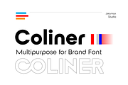 Coliner, a Sans Serif Font by Jetsmax® Studio (Thumbnail 1 of 10)