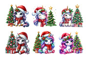 Christmas Unicorn, an Illustration by Design Market (Thumbnail 3 of 5)