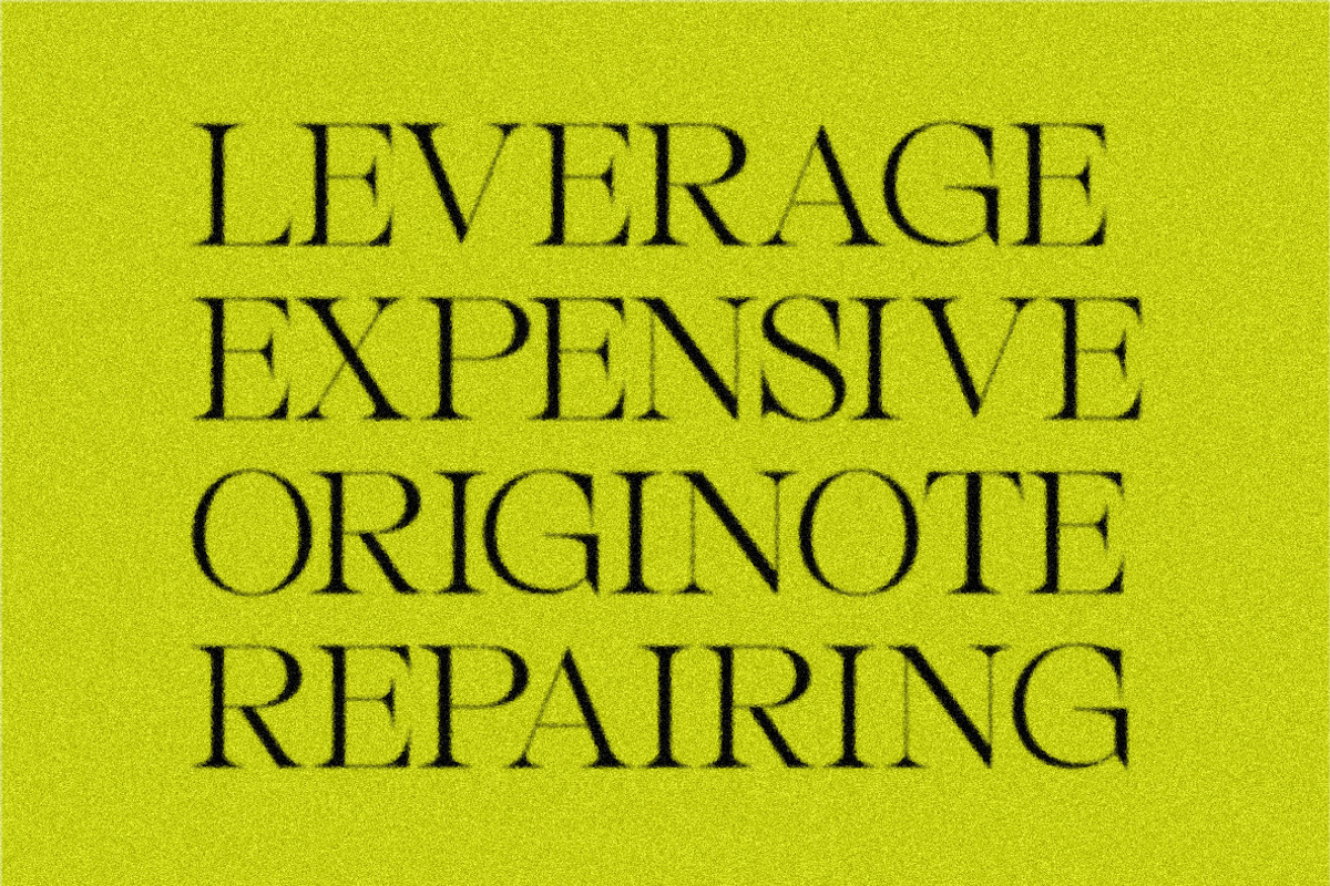 grotesis | Modern Minimalism, a Serif Font by InkwellTypeCo (Photo 11 of 17)