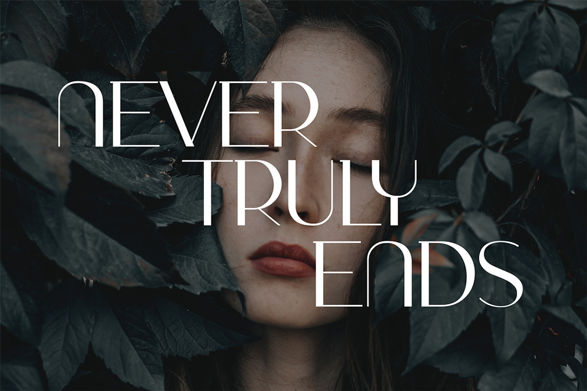 Ezme Luxury Sans Serif Font, a Sans Serif Font by UICreative (Photo 4 of 11)