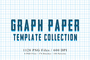 Graph Paper Template Collection, a Graphic by Honnum Graphic Art (Thumbnail 1 of 15)