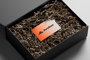 Logo Mockup Card in Gift Box, a Product Mockup by Asylab (Thumbnail 1 of 5)