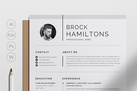Clean Resume/CV Template
