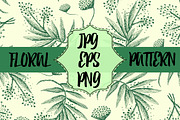 Forest floral pattern, a Pattern Graphic by Polanika (Thumbnail 1 of 5)