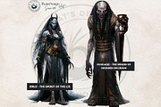 The Lapis Bestiary Fantasy Cliparts, a Decorative Illustration by ThatsDesignArt (Thumbnail 9 of 17)