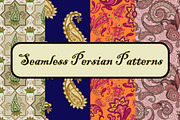 Seamless Persian patterns, a Pattern Graphic by ThaiByGaew (Thumbnail 1 of 4)