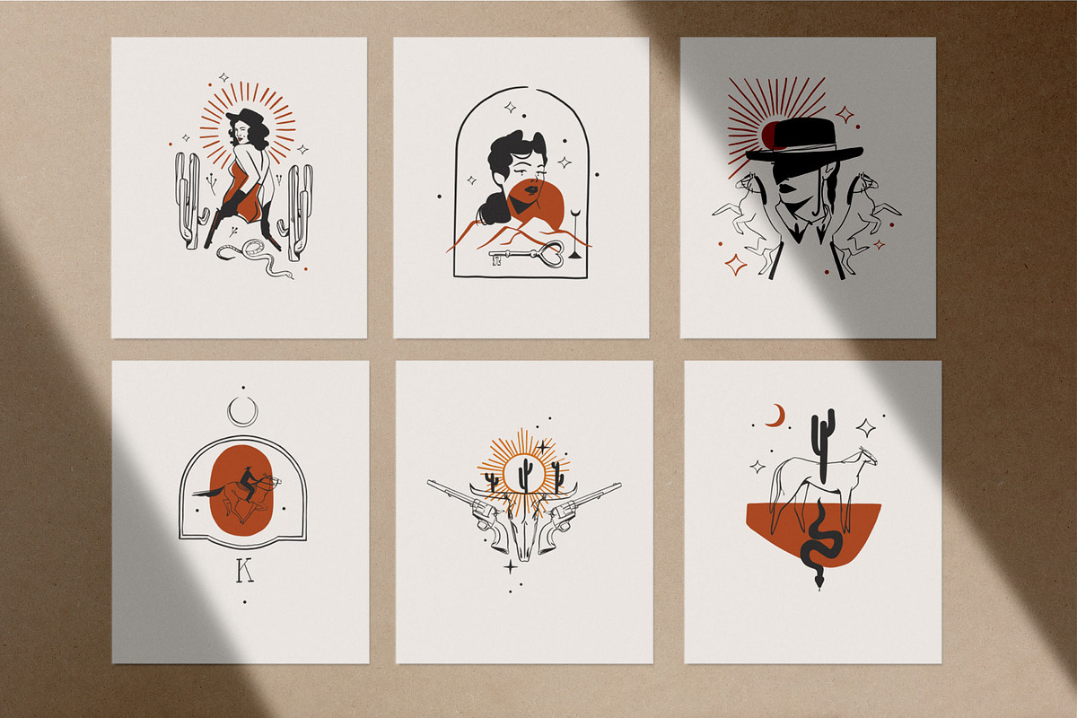 Wild west graphics, an Animal Illustration by Anastasy_helter (Photo 15 of 16)