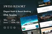 Swiss Resort — Hotel HTML Template, a HTML Template by CreativeLayerss (Thumbnail 1 of 3)