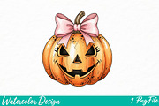 Halloween Coquette PNG Halloween png, an Illustration by Watercolor design (Thumbnail 1 of 3)