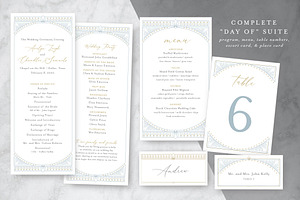 Modern Romance Invitation Suite