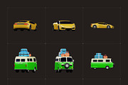 3D Vehicle Models Set, an Emoji Icon by Vectors Market (Thumbnail 14 of 14)
