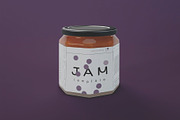 Jam Jar Mockup, a Packaging Mockup by skybluecreative (Thumbnail 3 of 3)