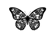 Butterfly Silhouette SVG Bundle, an Illustration by Gaye Art (Thumbnail 11 of 31)