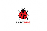 Ladybug Logo Design, a Branding & Logo Template by Logocreative (Thumbnail 1 of 2)