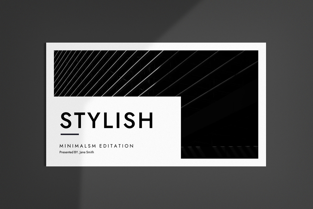 Strategy Minimal PowerPoint Template, a Presentation Template by GoldenPixelStudio (Photo 4 of 14)