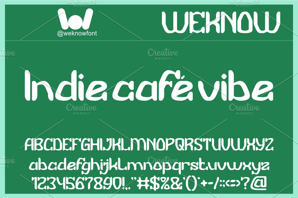 Jumping Frog, a Handwritten Font by weknow (Photo 4 of 8)