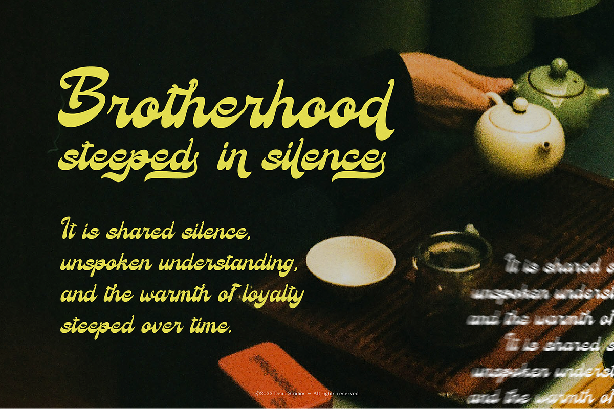 Love Simpathy | Bold Handwritten, a Script Font by Denustudios (Photo 3 of 12)