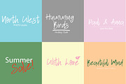 Miss Zippy | Chic Typeface, a Script Font by Artstudio (Thumbnail 4 of 6)