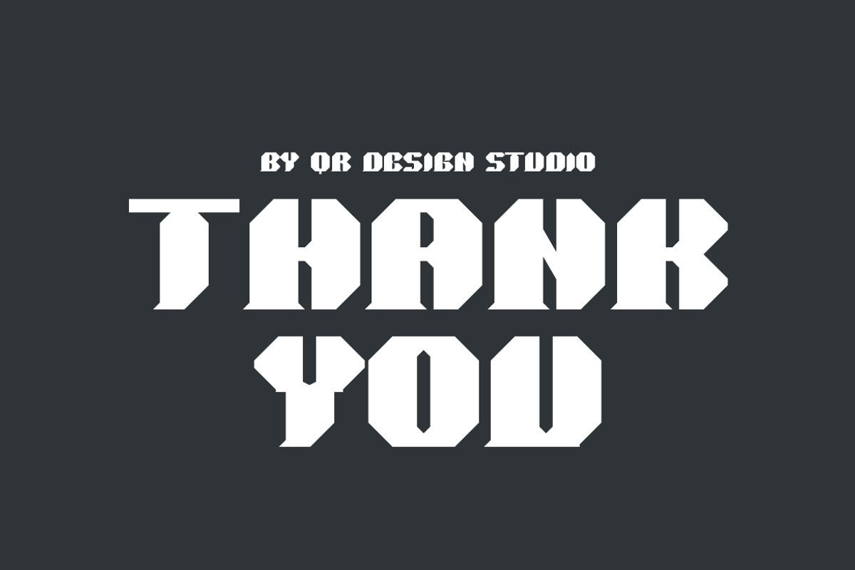 Other College Font, a Serif Font by QR Design Studio (Photo 7 of 7)
