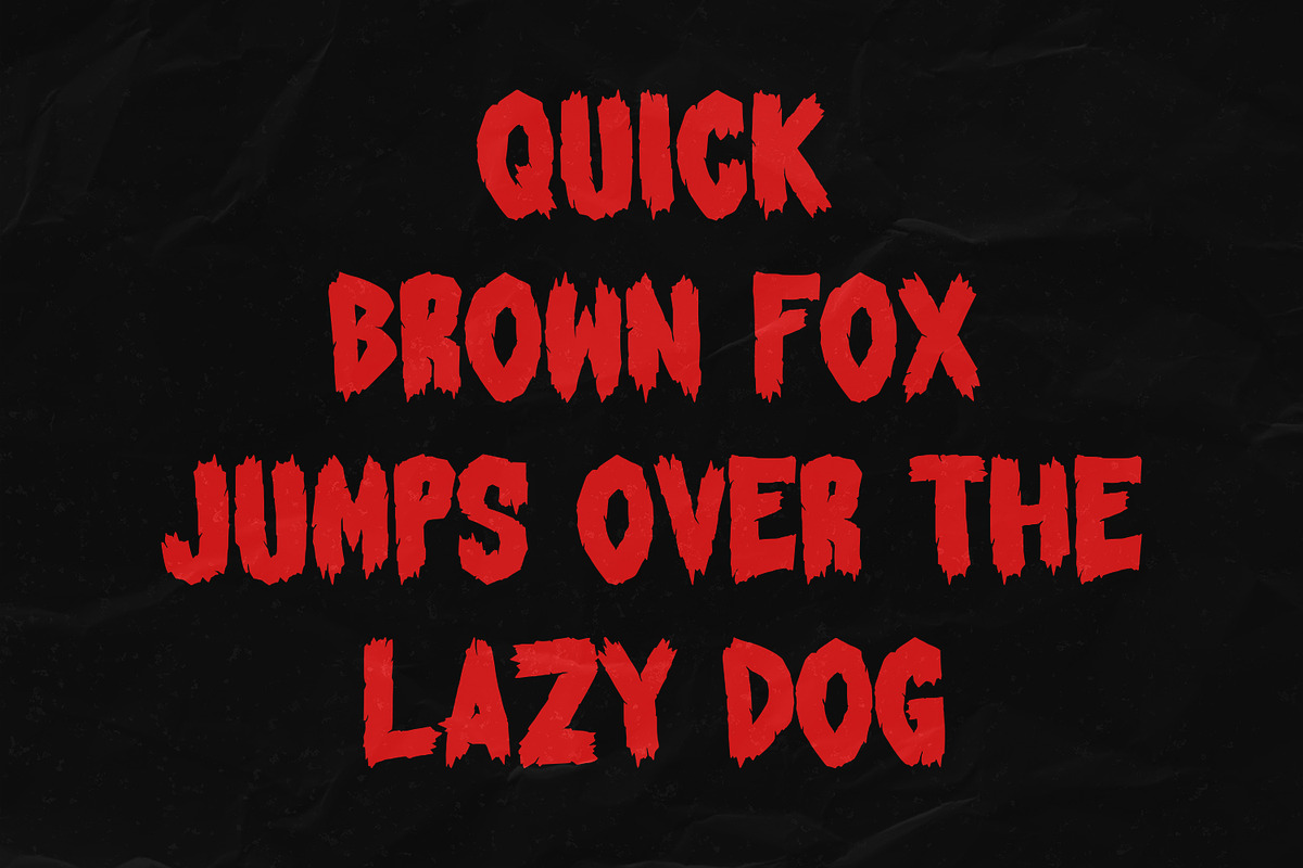 Krrraw Brush Handmade Display Font, a Handwritten Font by Maulana Creative (Photo 2 of 7)