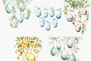 Easter egg border clipart, an Object Graphic by MyLittleMeow (Thumbnail 5 of 7)