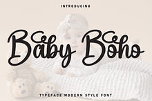 Baby Boho | Script Font