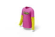 Long Sleeve Shirt Mockup, a Shirt Mockup by Graphic Deal (Thumbnail 3 of 5)