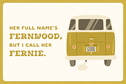 FERNWOOD FERNIE DISPLAY, a Serif Font by Abby Leighton Studio (Thumbnail 2 of 5)