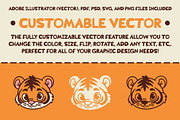 Cute Tiger Cartoon, an Animal Illustration by Otto.std (Thumbnail 2 of 4)