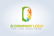 D letter Company Logo Template, a Branding & Logo Template by arslantanoli (Thumbnail 1 of 4)