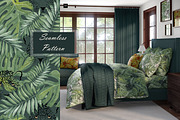 Tropical Leopard Seamless Pattern, a Pattern Graphic by Oksana Dovhopol Art (Thumbnail 1 of 23)