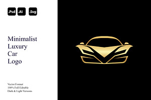 Minimalist Luxury Car Logo, a Branding & Logo Template by Luxury Logos