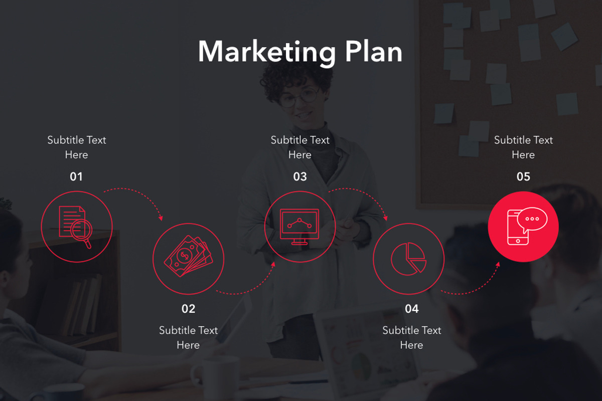 Marketing Mix Keynote Template, a Presentation Template by Jumsoft (Photo 6 of 26)