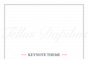 Vintage Album Keynote Template