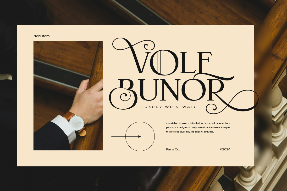 Semaro - Elegant & Luxury Font, a Serif Font by Gilar Studio (Photo 6 of 15)