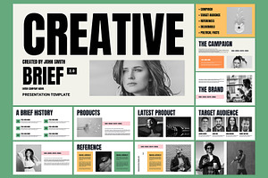 Creative Brief Presentation, a Presentation Template by ContestDesign