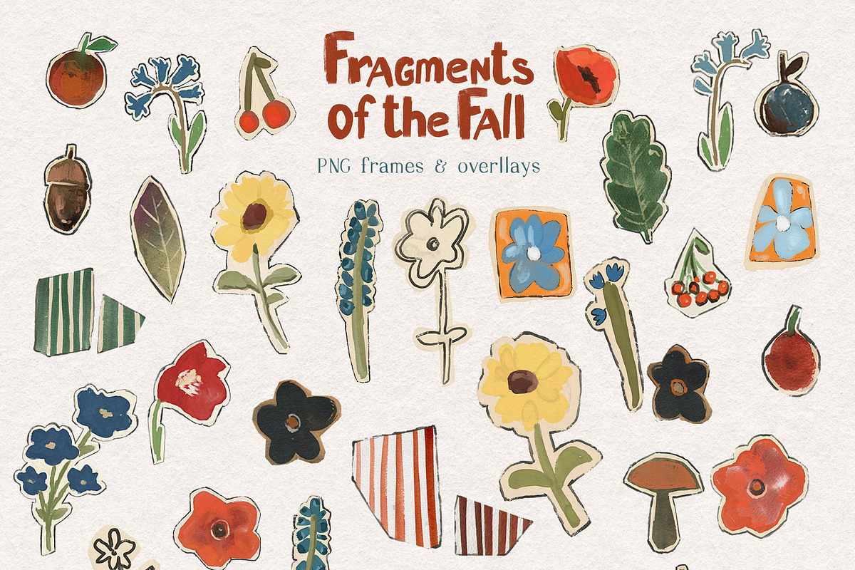 Fall Cottagecore Frames Backgrounds, a Decorative Illustration by whiteheartdesign (Photo 13 of 22)