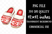 Christmas Slipper Clipart, an Illustration by Designking (Thumbnail 4 of 4)