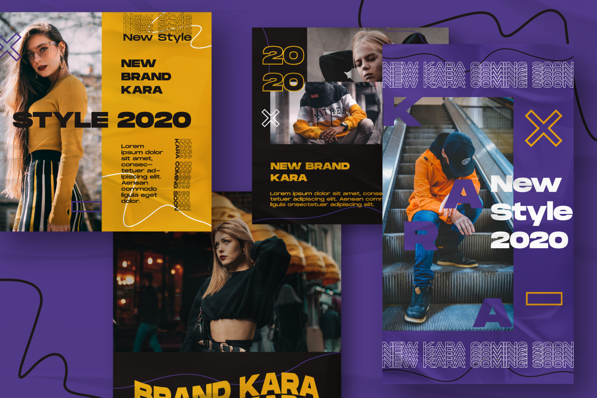 Kara Story & Feed Instagram Template, a Social Media Template by Inkofert (Photo 11 of 12)