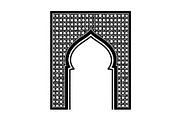Islamic Arch Window Vector Bundle, an Illustration by yasushie (Thumbnail 34 of 51)