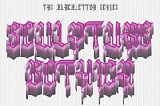 Sculpture Gothica, a Blackletter Font by cromatixclassroom (Thumbnail 2 of 5)
