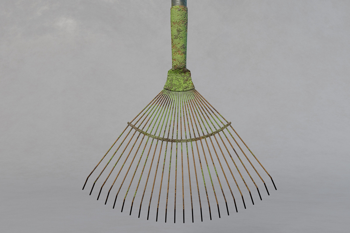 Leaf rake, an Object 3D Model by mockupzz (Photo 7 of 10)