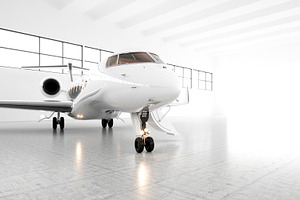Business jet 020 containing 3d rendering, air, and aircraft