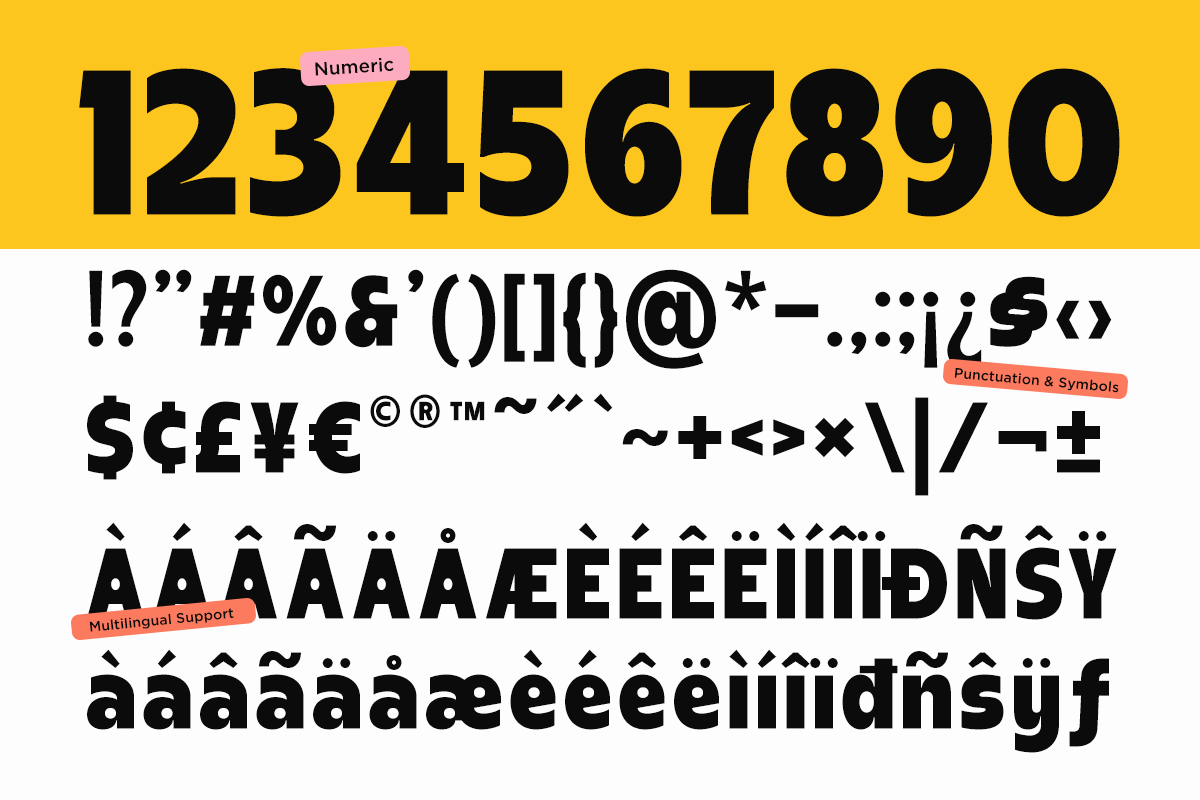 Bold Chunky Sans Font - Gastilo, a Sans Serif Font by Say Studio (Photo 10 of 10)