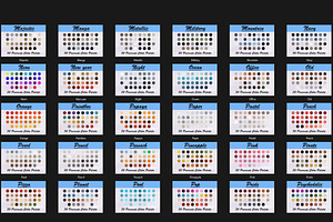 Procreate Color Palette Collection