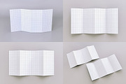 Four Accordion Fold Brochure Mockup, a Product Mockup by Luuqas Design (Thumbnail 5 of 5)
