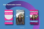 Creative Event Instagram Stories, a Social Media Template by Louds Studio (Thumbnail 5 of 5)