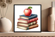 Back to School Clipart -Set, an Illustration by DreamCafeArt (Thumbnail 5 of 5)